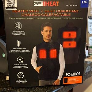 32 Degrees Heated Vest - Black